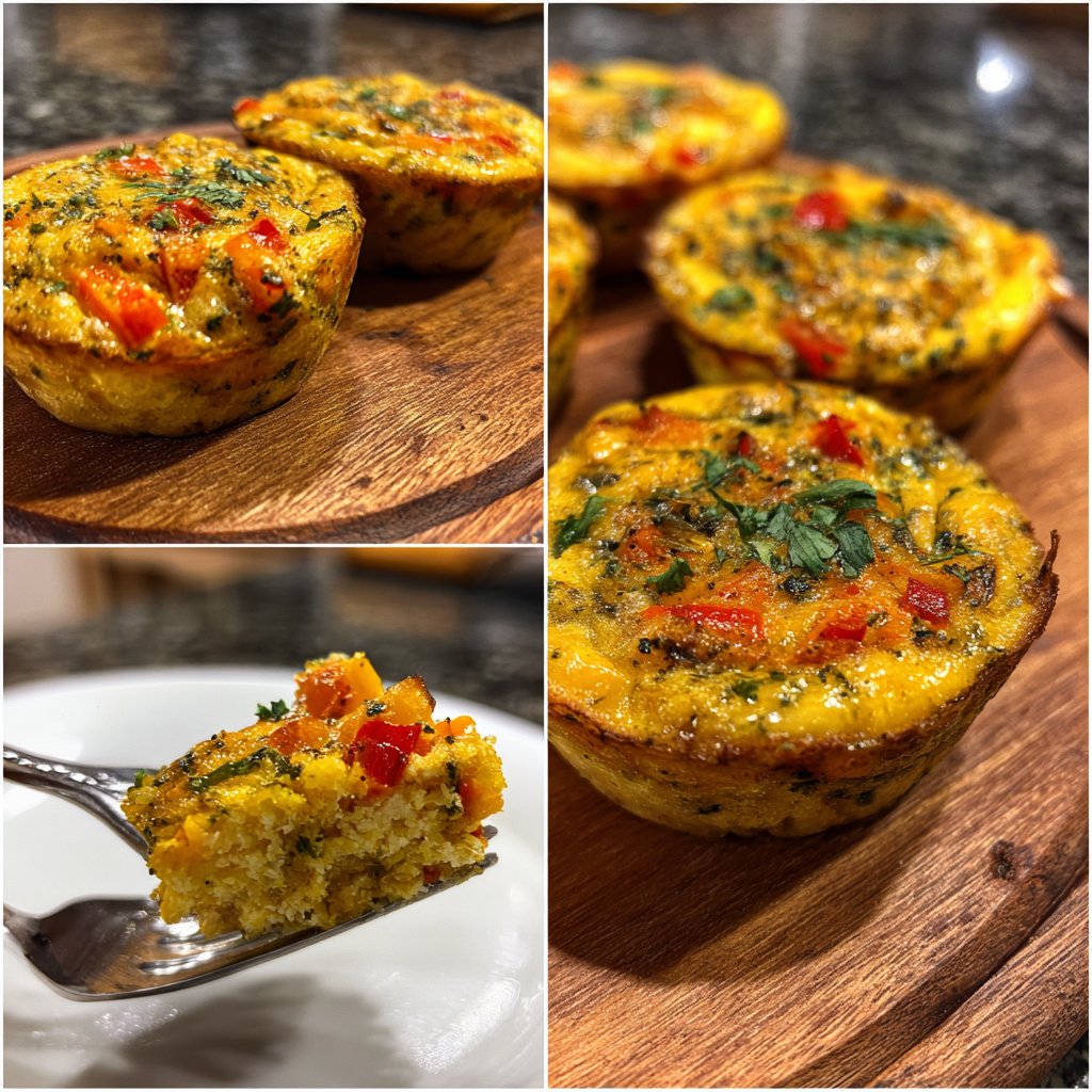 Mini Veggie Frittatas for Parties