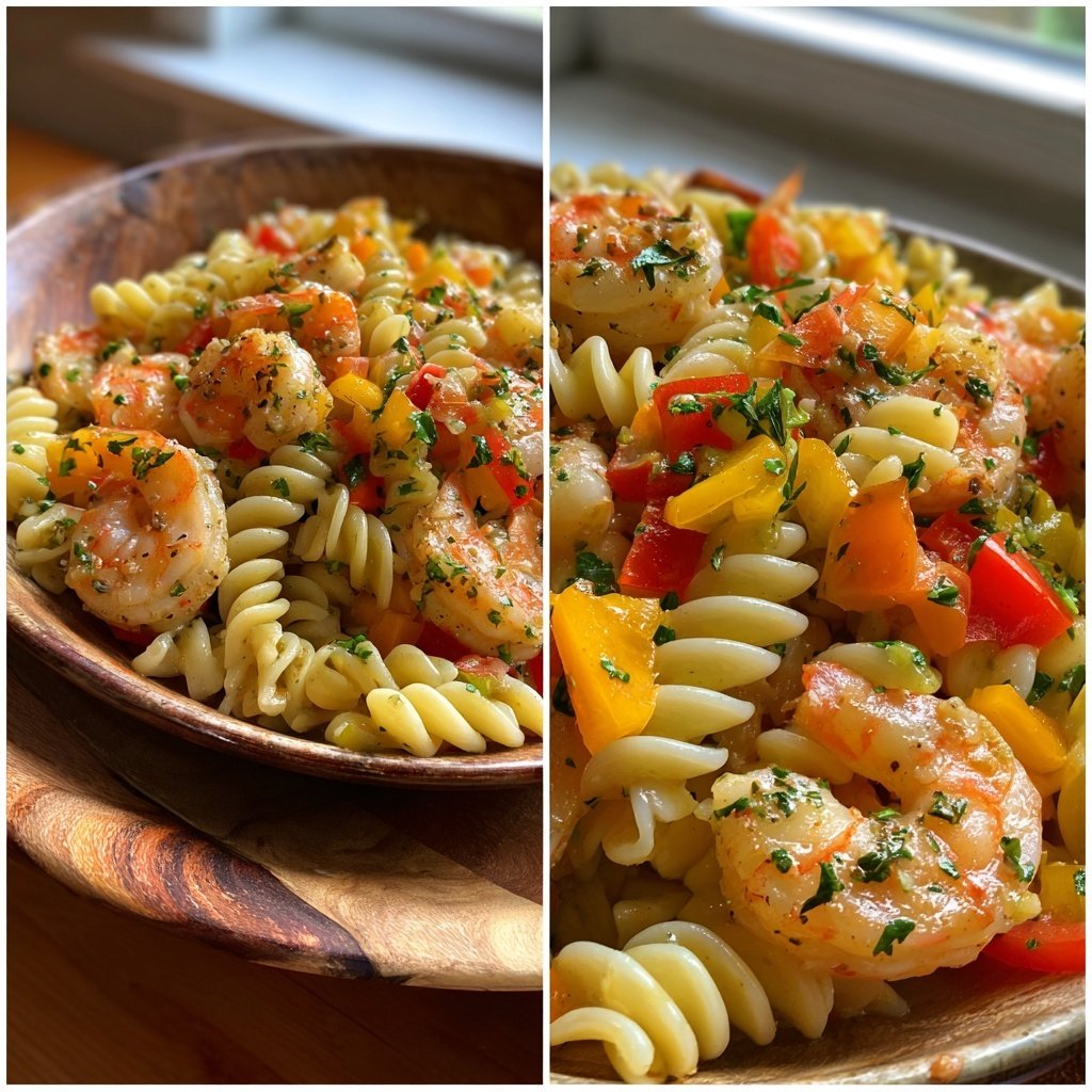Pasta Salad with Shrimp Surprise