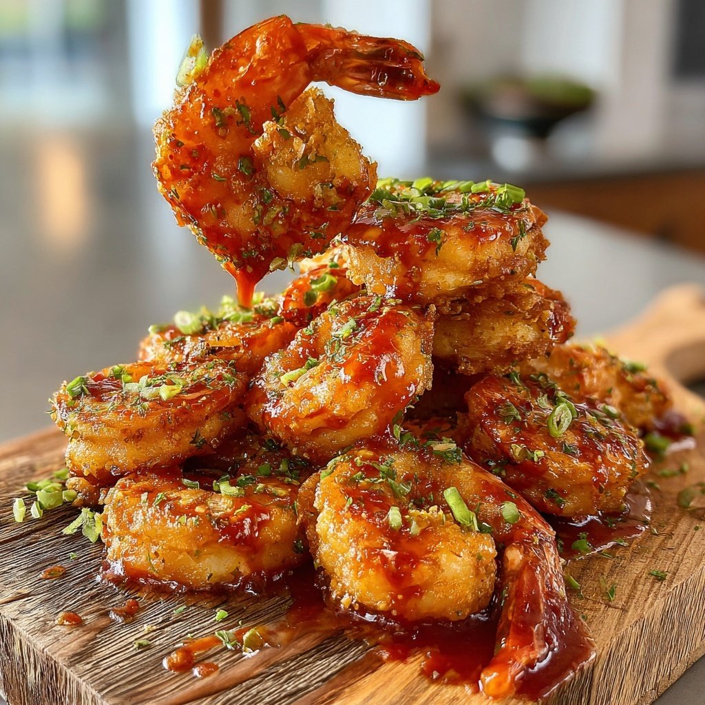 Sriracha-Lime Shrimp Bites