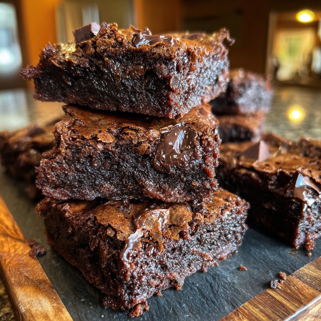 Dessert Chocolate Fudge Brownies