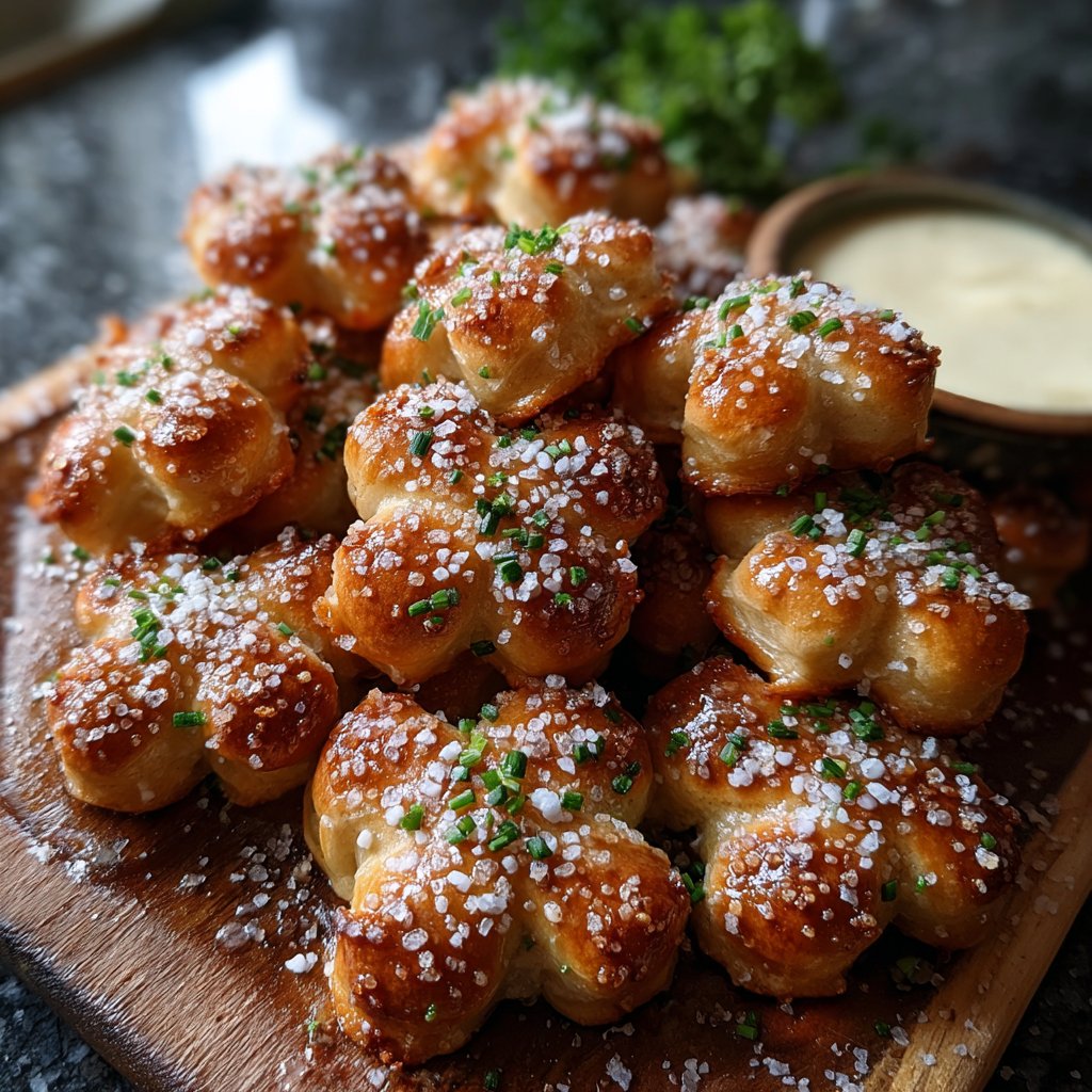 Shamrock Pretzel Bites