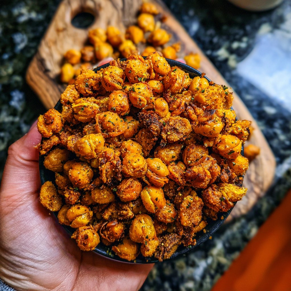 Crispy Chickpea Snack Mix